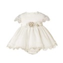 Vestido con braguita bebe ceremonia Miranda