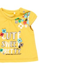 Camiseta punto de bebé niña Boboli