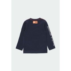 Camiseta niño con bandas Boboli