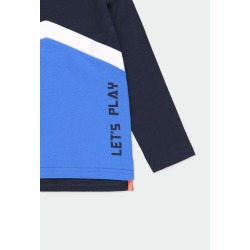 Camiseta niño con bandas Boboli