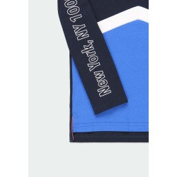 Camiseta niño con bandas Boboli