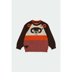 Jersey tricotosa "oso" niño Boboli