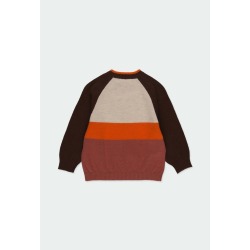 Jersey tricotosa "oso" niño Boboli