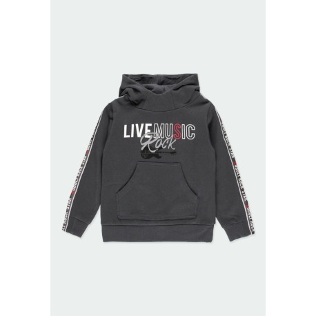 Sudadera felpa bolsillo niño Boboli