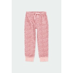 Pijama terciopelo animal print niña Boboli