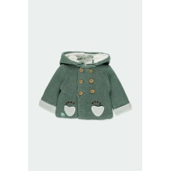Chaqueta tricotosa forrado pelo bebé Boboli