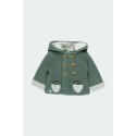 Chaqueta tricotosa forrado pelo bebé Boboli