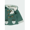 Chaqueta tricotosa forrado pelo bebé Boboli