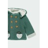 Chaqueta tricotosa forrado pelo bebé Boboli