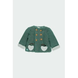 Chaqueta tricotosa forrado pelo bebé Boboli