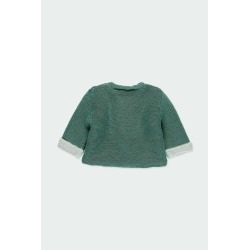Chaqueta tricotosa forrado pelo bebé Boboli