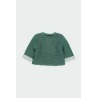 Chaqueta tricotosa forrado pelo bebé Boboli