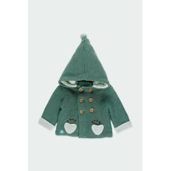 Chaqueta tricotosa forrado pelo bebé Boboli