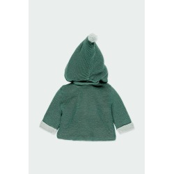 Chaqueta tricotosa forrado pelo bebé Boboli