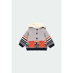 Chaqueta tricotosa "pingüino" bebé Boboli