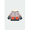 Chaqueta tricotosa "pingüino" bebé Boboli