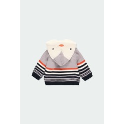 Chaqueta tricotosa "pingüino" bebé Boboli