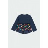 Camiseta punto pompones niña Boboli
