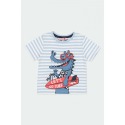 Camiseta punto listada bebé niño Boboli