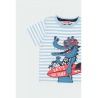 Camiseta punto listada bebé niño Boboli