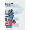 Camiseta punto listada bebé niño Boboli