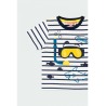 Camiseta punto tiburones bebé niño Boboli