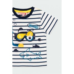 Camiseta punto tiburones bebé niño Boboli