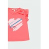 Camiseta punto corazón bebé niña Boboli