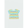 Camiseta punto listada bebé niño Boboli