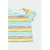 Camiseta punto listada bebé niño Boboli
