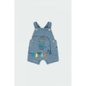 Peto felpa denim bebé niño Boboli