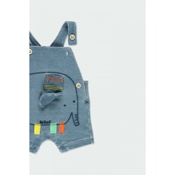Peto felpa denim bebé niño Boboli