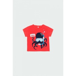 Camiseta punto pulpo bebé niño Boboli