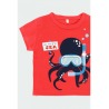 Camiseta punto pulpo bebé niño Boboli
