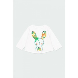 Camiseta punto conejita bebé niña Boboli