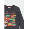 Camiseta punto elástico de niña Boboli