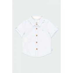 Camisa de tejido cuadros bebé niño Boboli