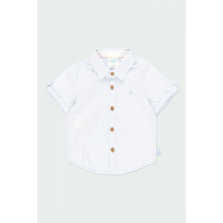 Camisa de tejido cuadros bebé niño Boboli