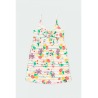 Vestido punto frutas de niña Boboli