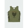 Camiseta punto con flecos niña Bóboli