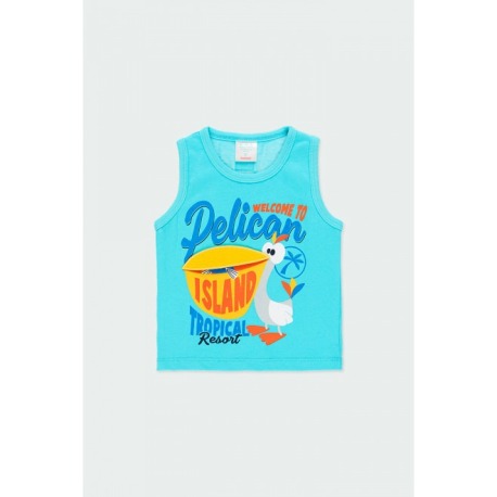 Camiseta pelicano bebé niño Bóboli