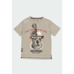 Camiseta punto "guitarra" de niño Boboli