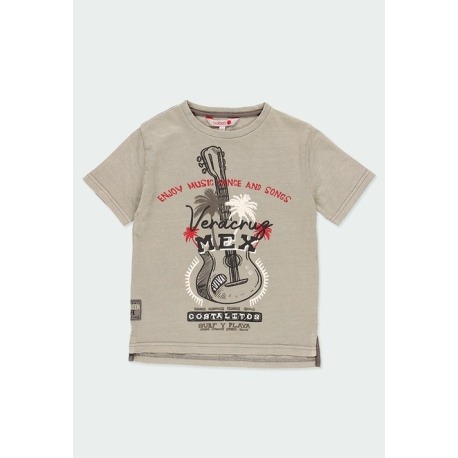 Camiseta punto "guitarra" de niño Boboli