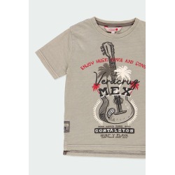 Camiseta punto "guitarra" de niño Boboli