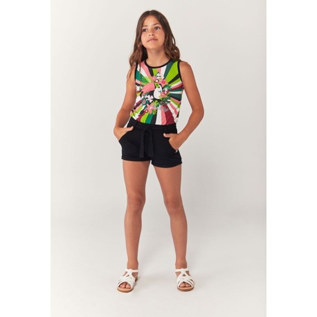 Mono punto elástico de niña Boboli