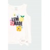 Camiseta tirantes "limón" niña Boboli