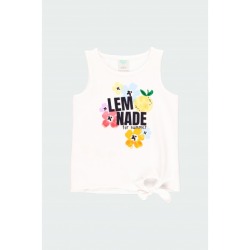 Camiseta tirantes "limón" niña Boboli