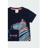 Camiseta "cebra" niño Boboli