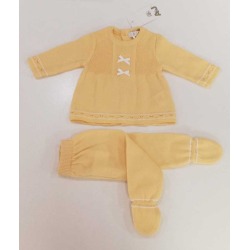 Conjunto hilo ml bebe niña A&J