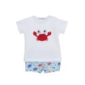 Conjunto baño niño cangrejo Calamaro